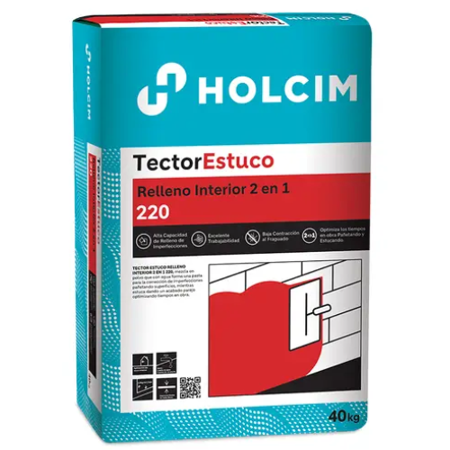 Tector Estuco relleno interior 2 en 1 220